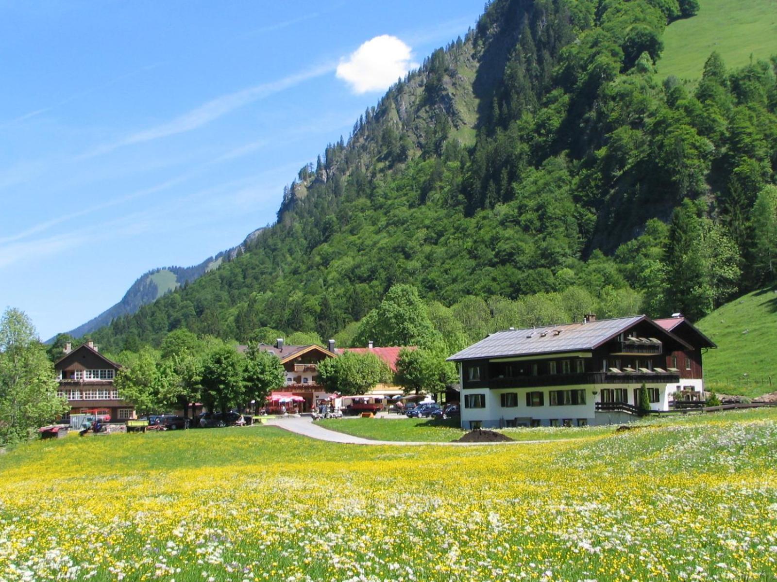 Ferienparadies Spielmannsau Oberstdorf Eksteriør billede